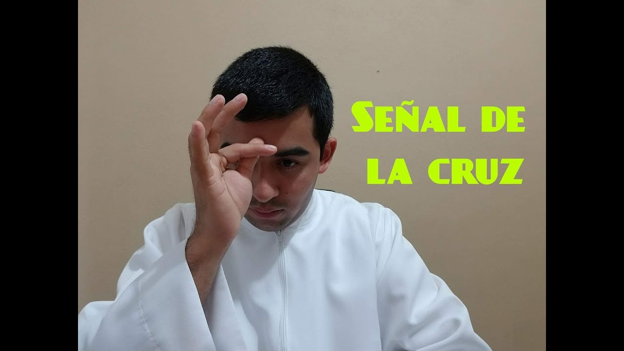 por la senal de la santa cruz