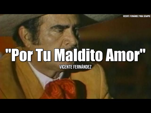 por tu maldito amor letra