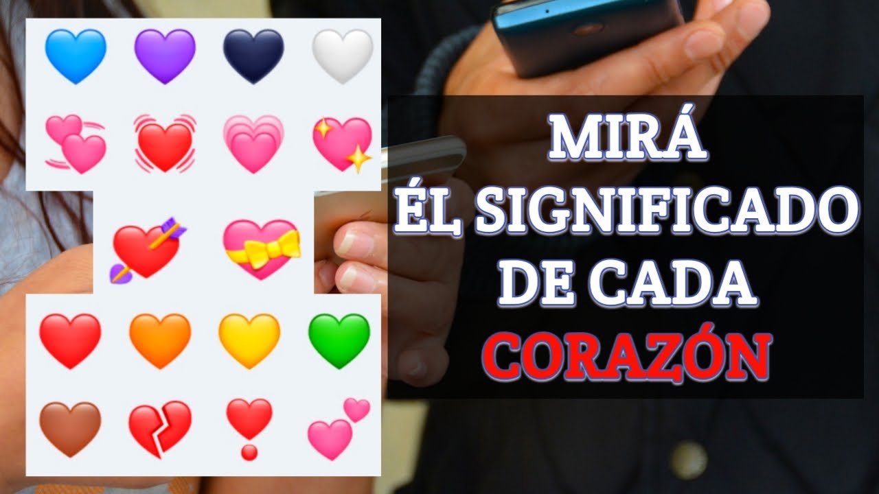 significado de los corazones