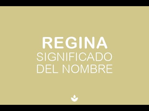 significado de regina